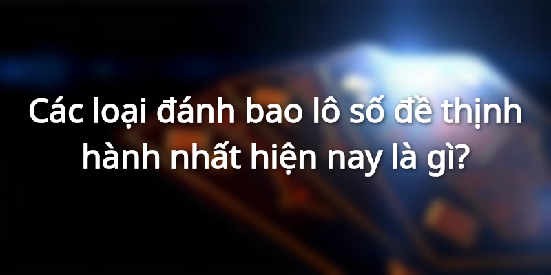 Có các loại bao lô gì?