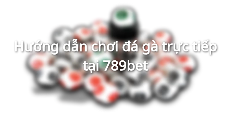 Hướng dẫn chơi đá gà trực tiếp tại 789bet