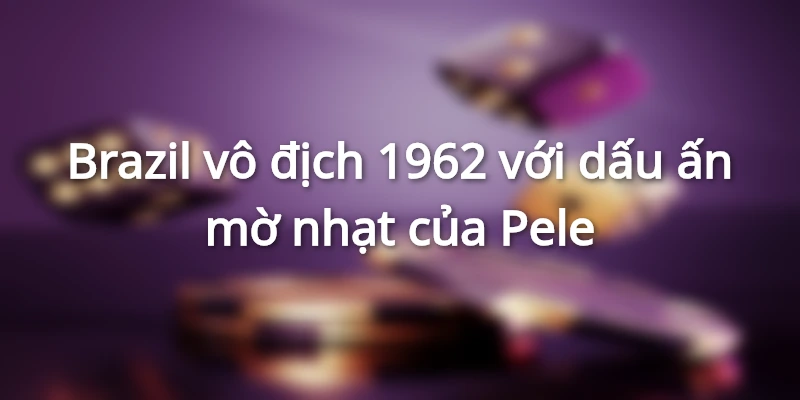 Chức vô địch năm 1962 của Brazil
