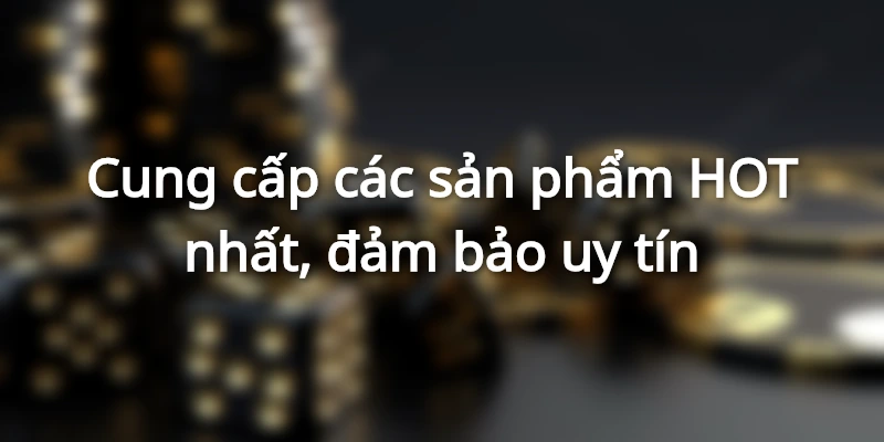 Cung cấp các sản phẩm HOT nhất, đảm bảo uy tín