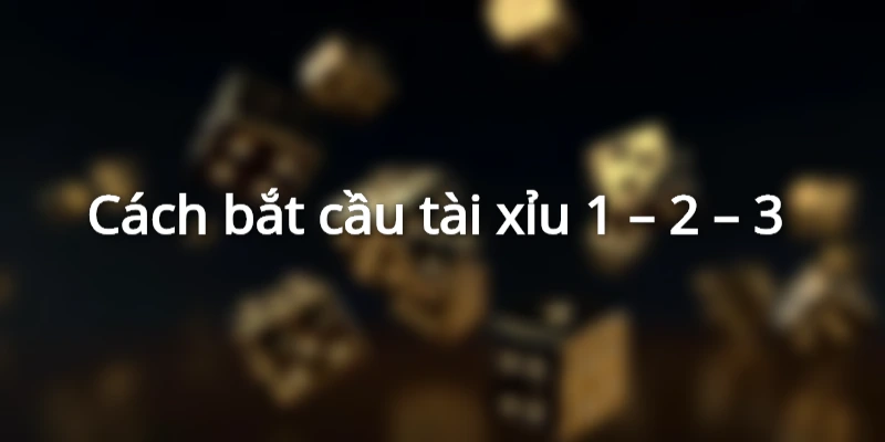 Cầu 1 – 2 - 3 trong tài xỉu được nhiều người chơi áp dụng 