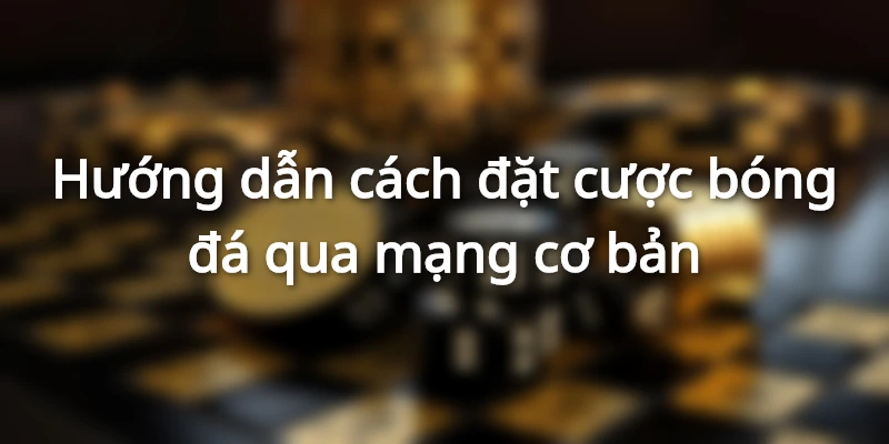 Hướng dẫn cách đặt cược bóng đá qua mạng cơ bản cho tân binh